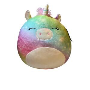 Popular Squishmallows Retired Rainbow Prim Unicorn Plush 11” Rare NWT